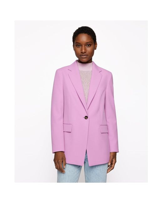 Boss Pink Jocalua9 Tailored Blazer