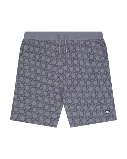 Ellesse Gray Ter Woven Tracksuit Shorts for men