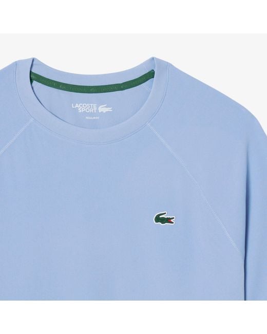 Lacoste Blue Short Sleeve Performance T-Shirt for men