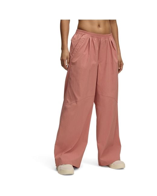 Under Armour Pink Open Hem Woven Joggers