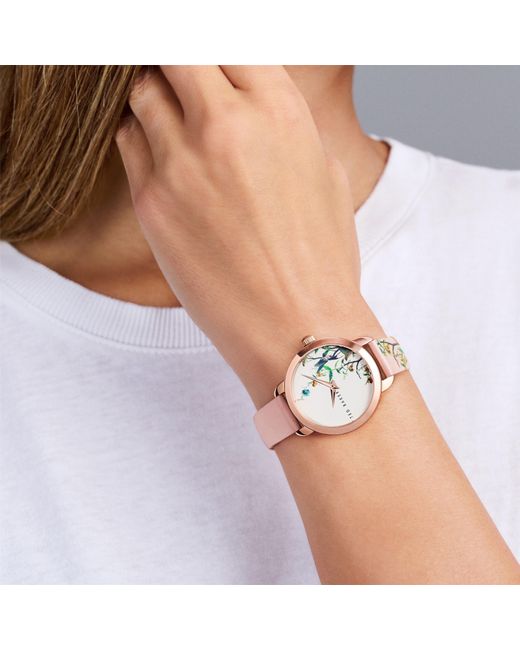 Ted Baker Metallic Fleure Quartz Analogue Quartz Watch