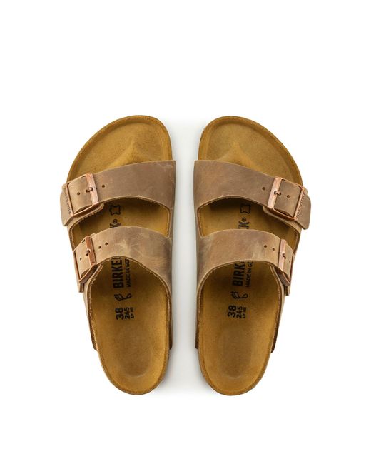 Birkenstock Brown Arizona Oiled for men