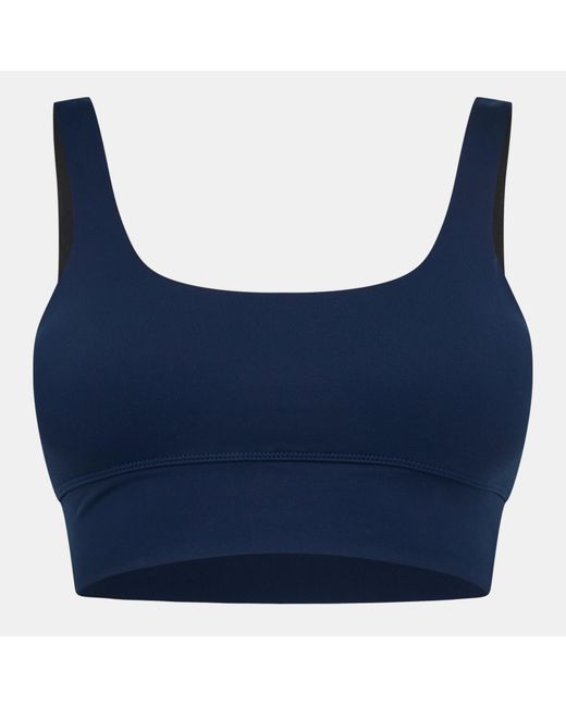 Varley Blue Cori Non-Wired Medium Impact Sports Bra
