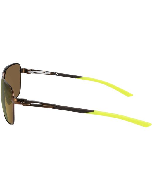 Nike Yellow Club Premier Retro Sunglasses