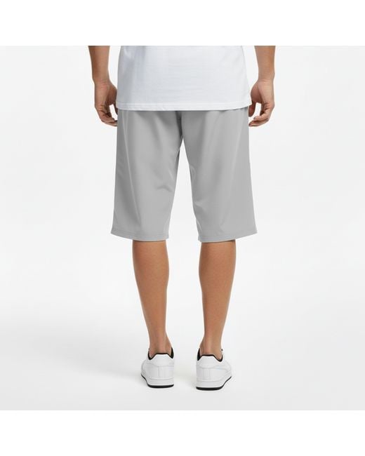 Slazenger 1881 Gray Three Quarter Length Tracksuit Bottoms for men