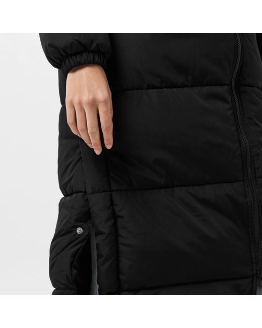 Vero Moda Black Klea Water Resistant Insulated Long Puffer Jacket