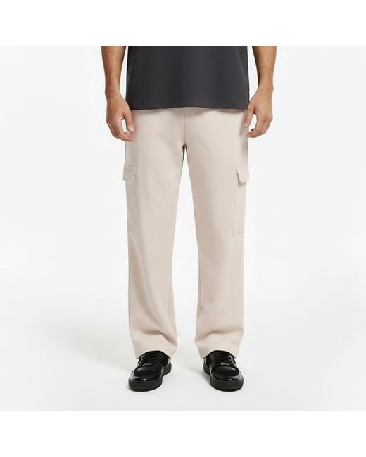 Guess Black Achille Cargo Trousers for men