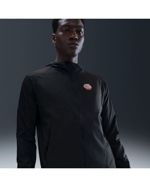 Nike Black City Run Jacket for men