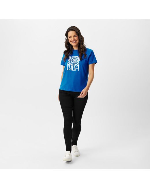 Biba Blue Logo T-Shirt