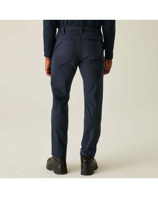 Regatta Black Pro Action Stretch Trousers for men