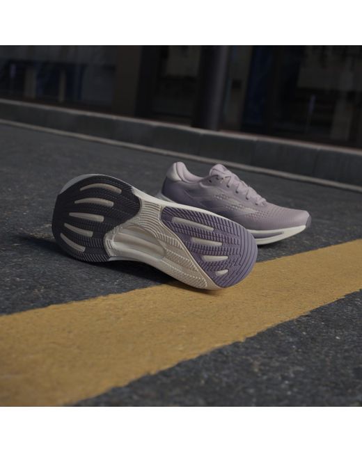 Adidas Gray Supernova Rise Running Shoes