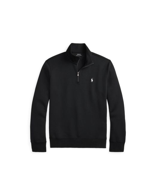 Polo Ralph Lauren Black Tech 1/4 Zip Fleece for men
