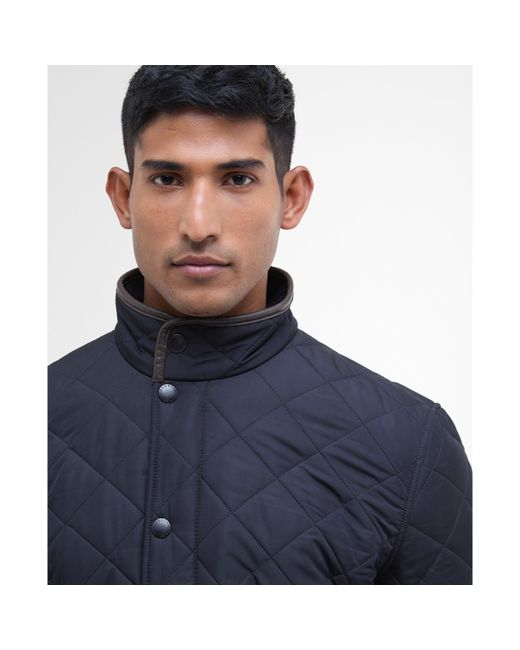 Barbour Blue Powell Jacket for men