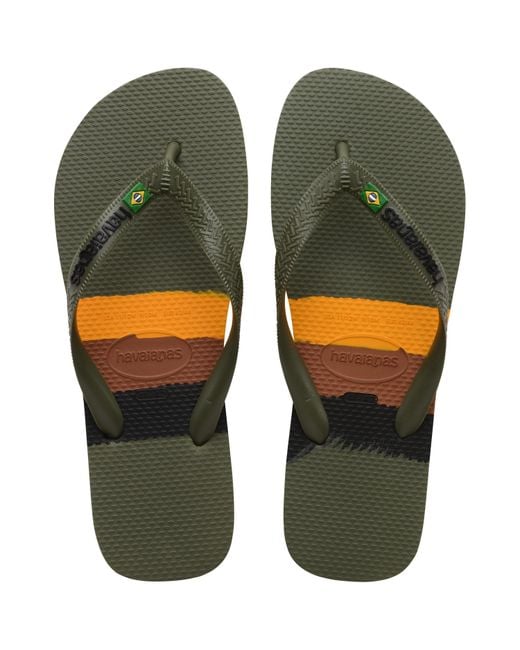 Havaianas Blue Hav Brasil Tech Flip Flops