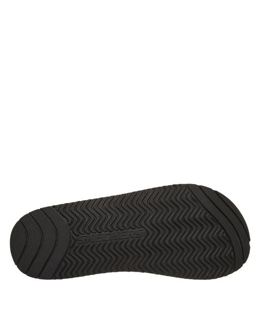 Skechers Gray Flat Sandals for men