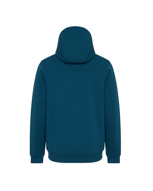 Lyle & Scott Blue Fleece Back Softshell Jacket for men