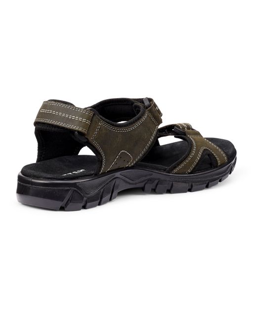Hotter Black Lorenzo Active Sandals for men