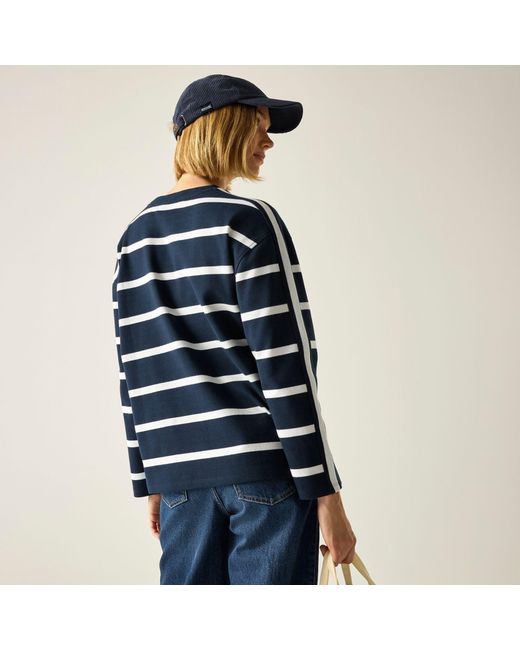 Regatta Blue Avira Long Sleeved Top