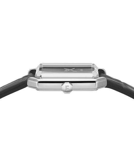 Ferragamo Gray Tank Analogue Quartz Watch for men