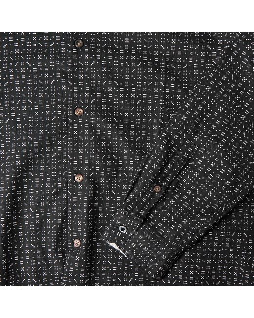 Paul Smith Blue Ps Dice Ls Shirt Sn61 for men