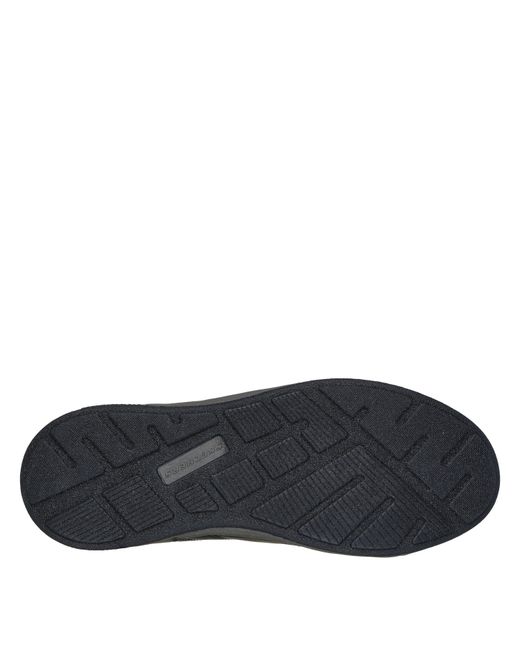 Skechers Black Cavell Court Classic Trainer for men