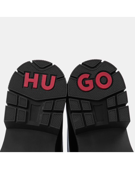 HUGO Black Kris Loafers