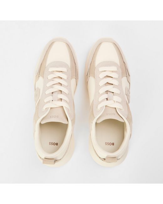 Boss White Icon Trainers