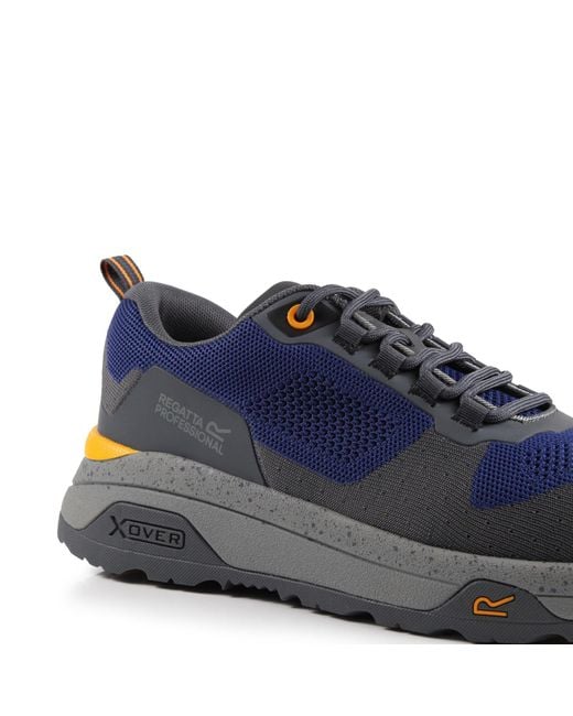 Regatta Blue Crossfort Safety Trainers