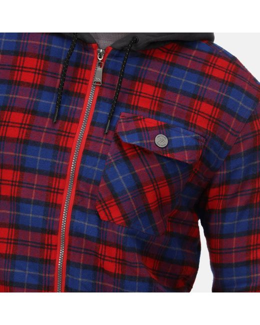 Regatta Red Siege Workwear Shirt Jacket for men