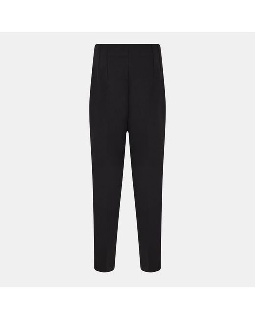 Vero Moda Black Lina Tapered Cigarette Trouser