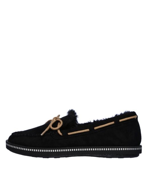 Skechers Black Cozy Campf Slippers