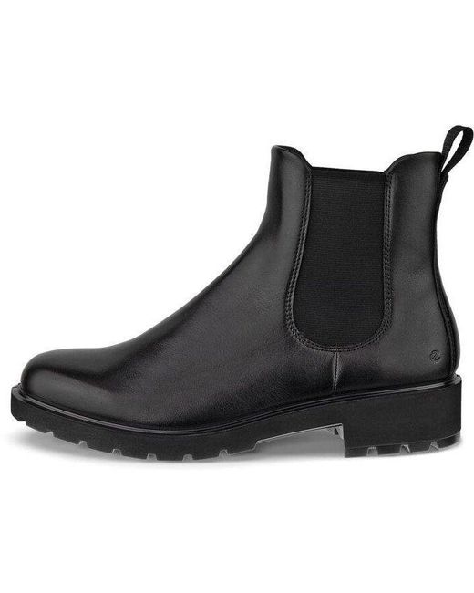 Ecco Black Vienna Chelsea Boots