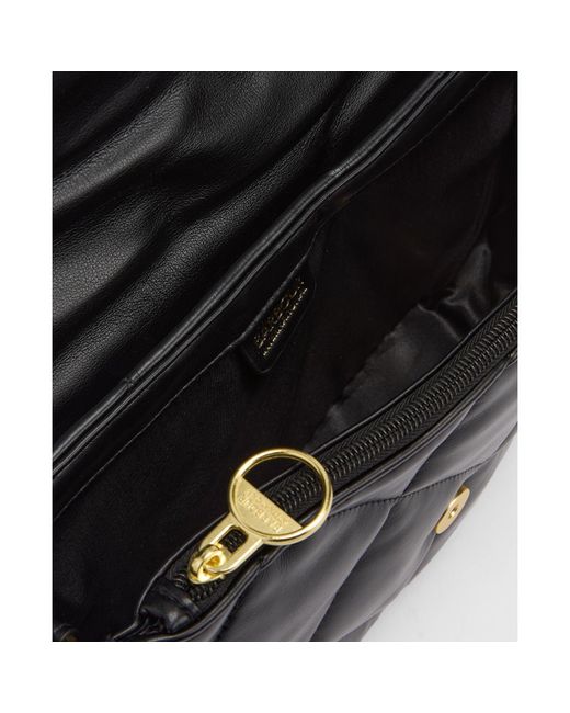 Barbour Black Soft Quilted Shoulder Bag