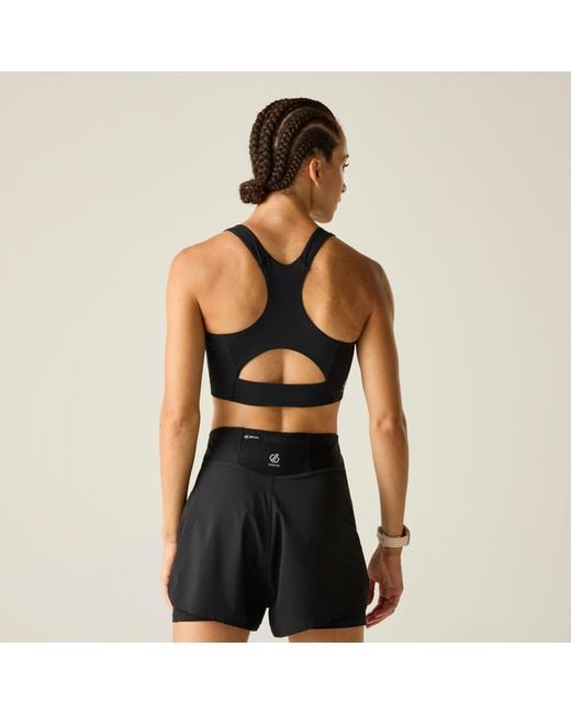 Dare 2b Black Influential Quick-Drying Bra