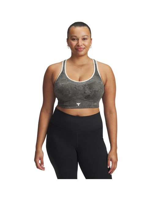 Under Armour Gray Medium Impact Sports Bra