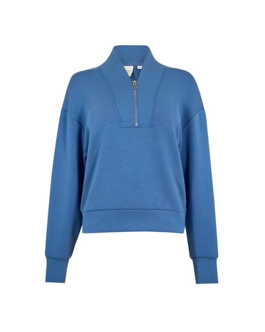 Varley Blue Crew Sweatshirt