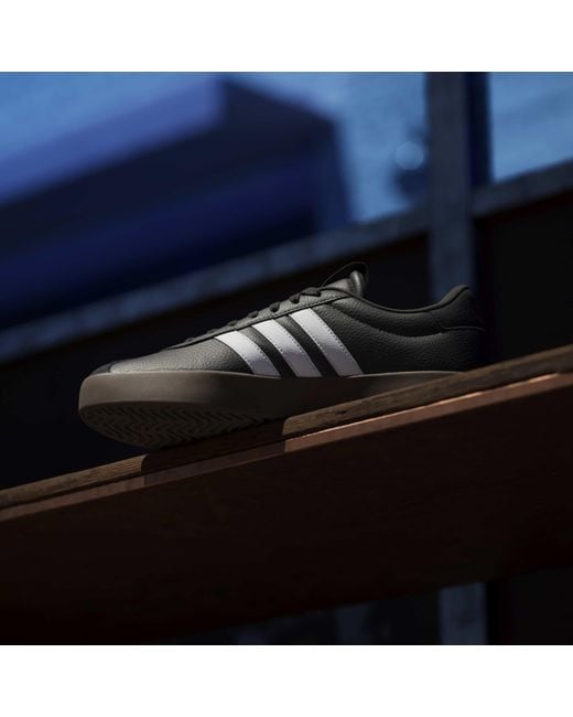 Adidas Black Vl Court 3.0 Shoes for men