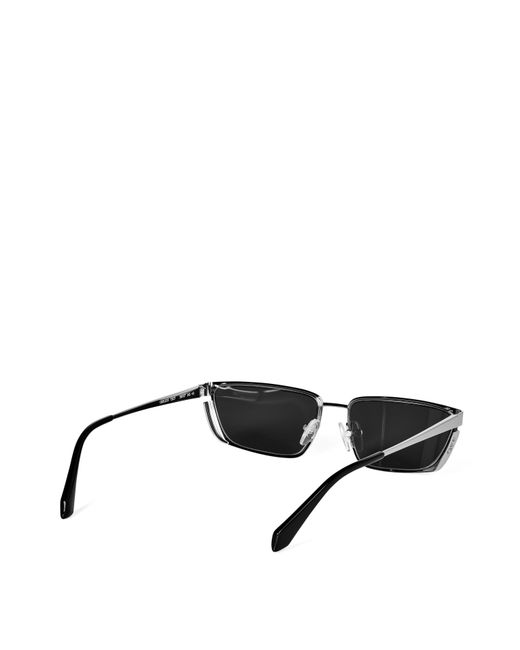 Off-White c/o Virgil Abloh Metallic Richfield 53Mm Geometric Rectangle Sunglasses