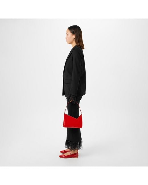 Steve Madden Red Vinetta Ballet Pumps