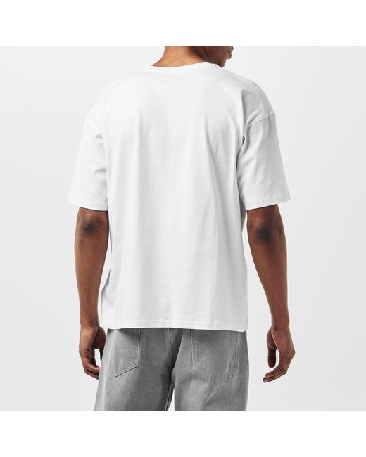 DIESEL White T-Box T-Shirt for men