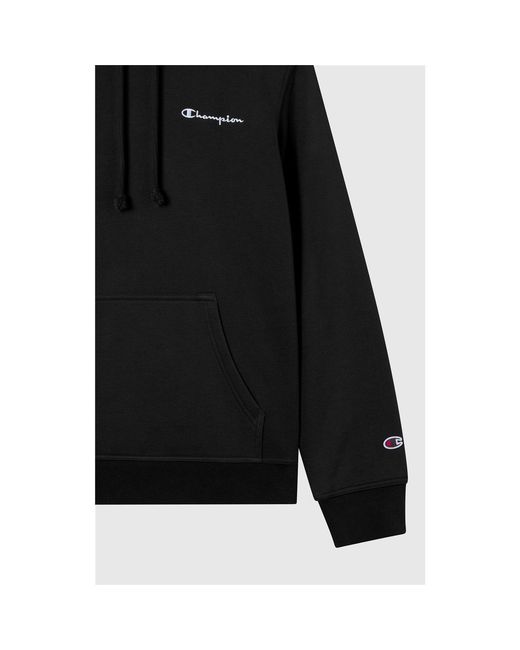 Champion Black Icons Fleece Hoodie for men