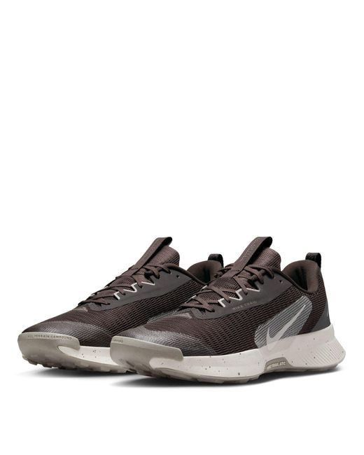 Nike Brown Juniper Trail 3 Running Trainers for men