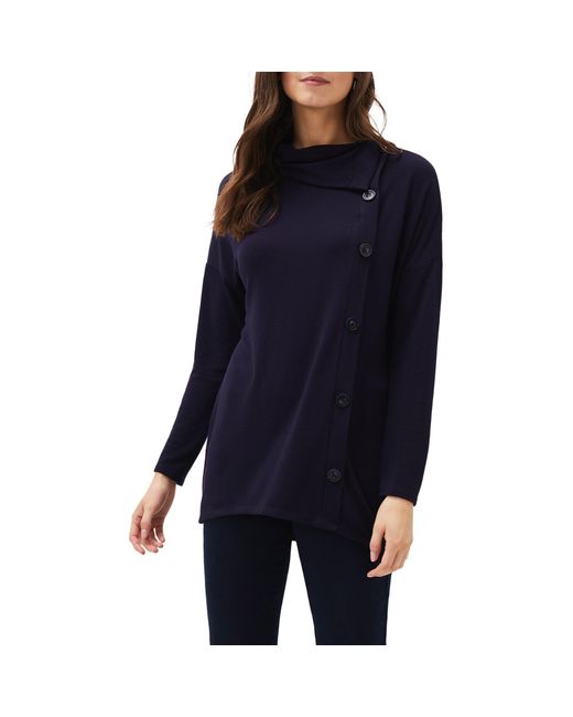 Phase Eight Blue Marga Longline Top