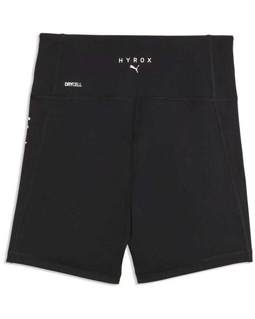 PUMA Black Hyrox Short Performance Tights
