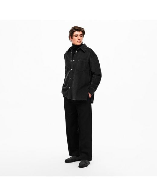Brioni Black Tube Loafers for men