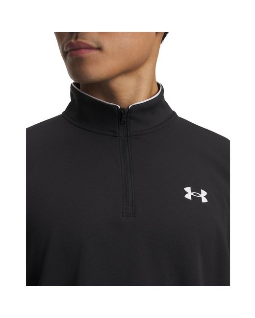 Under Armour Black 1/4 Zip Fleece for men