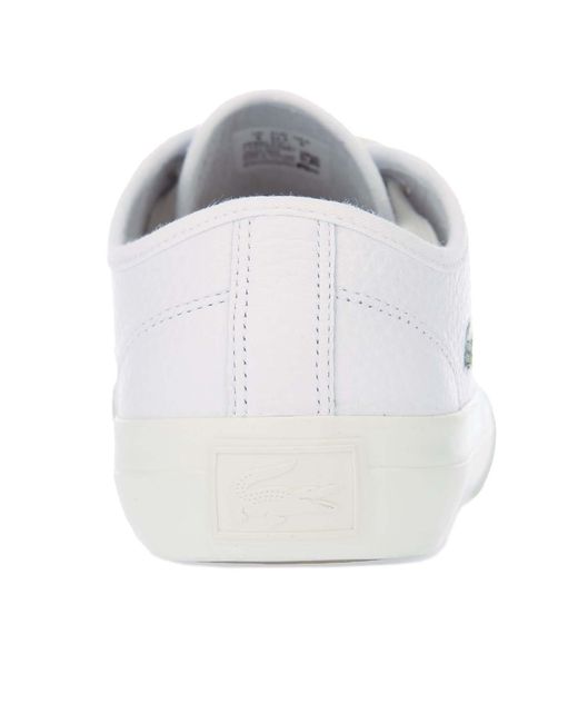 Lacoste White Topskill Trainers