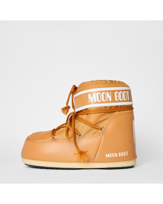 Moon Boot Brown Icon Low Boots for men
