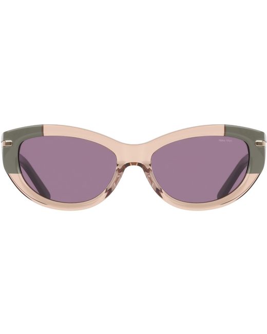 Nike Natural Crescent Fawn Cat Eye Sunglasses
