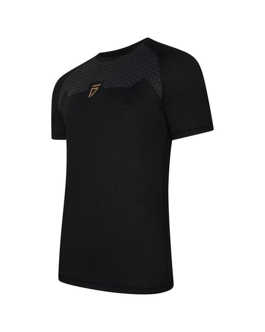 Gym King Blue Gk Short Sleeve Rash Guard Top Adults